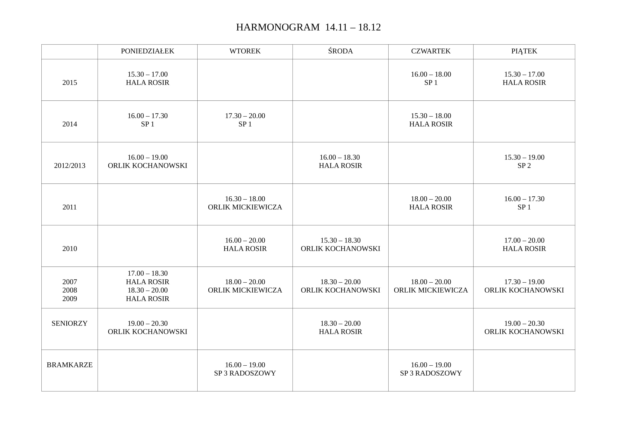 HARMONOGRAM 14.11 18.12 1